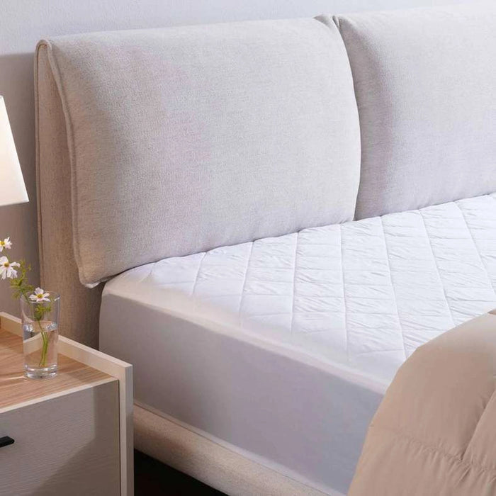 Terry Waterproof Mattress Protector 200X200X33Cm - White