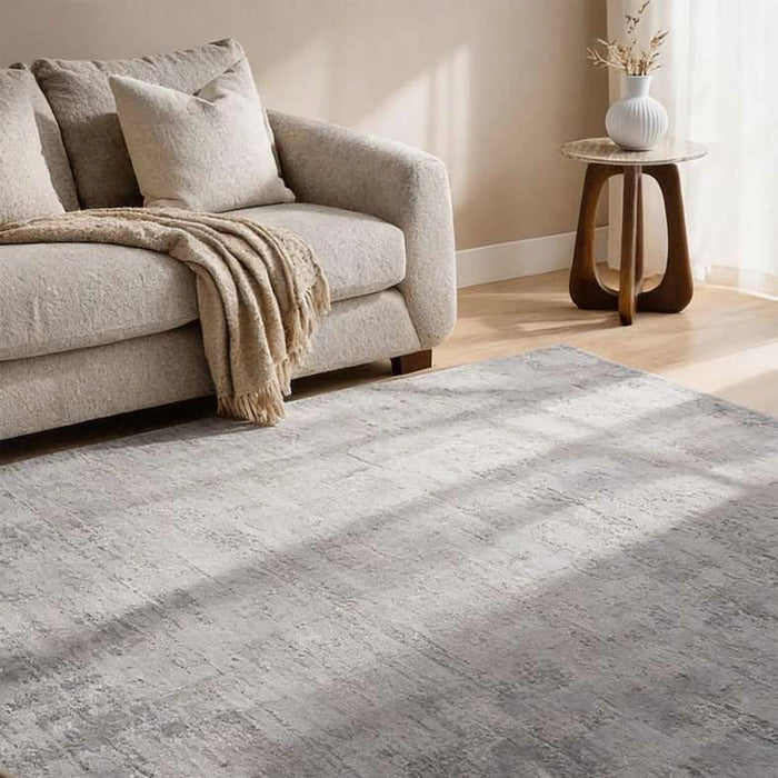 Tessera Modern Abstract Rug 160X230Cm - Grey