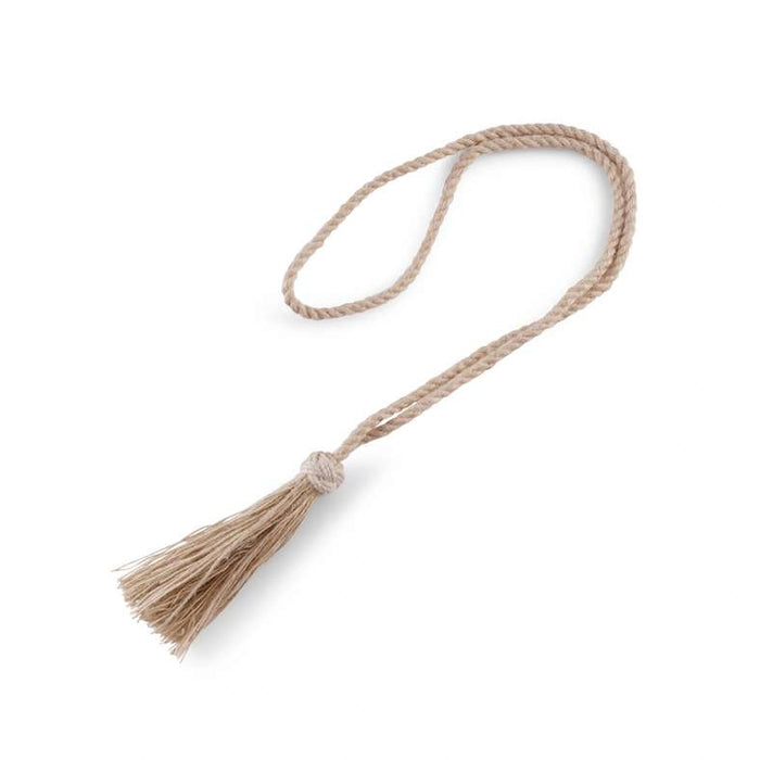 Teudoro Tassel Tieback - White