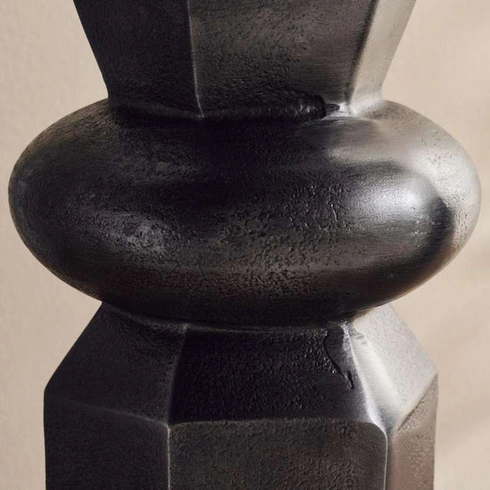 Teya Metal Vase 15X15X31Cm - Grey