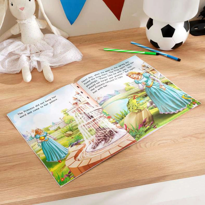 The Frog Prince 16 Page Laminated Story Book -Multi