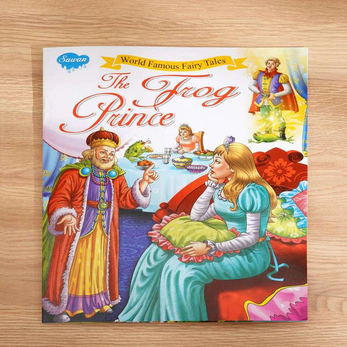 The Frog Prince 16 Page Laminated Story Book -Multi