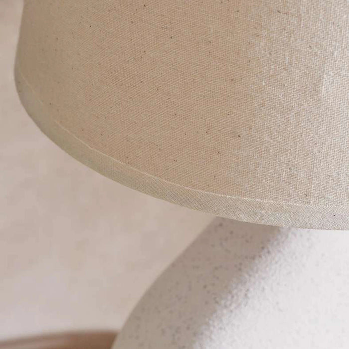 Thello E-27 Ceramic Table Lamp 22X22X38.5Cm - Beige