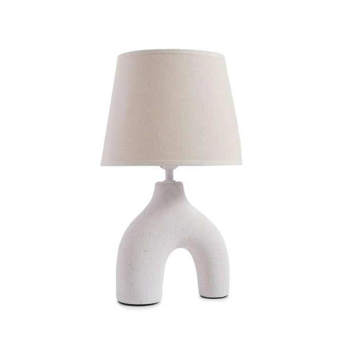 Thello E-27 Ceramic Table Lamp 22X22X38.5Cm - Beige