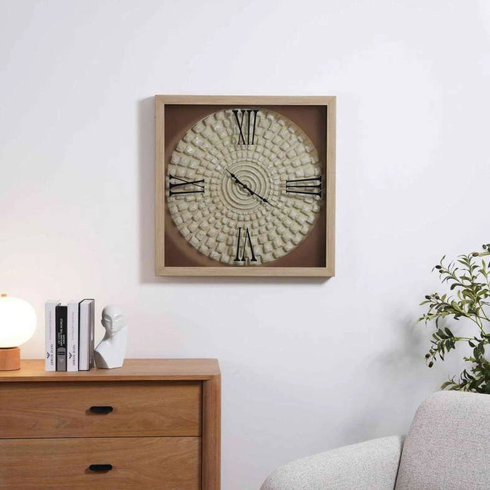 Thorin Decorative Wall Cock 75X7.3X75Cm - Brown