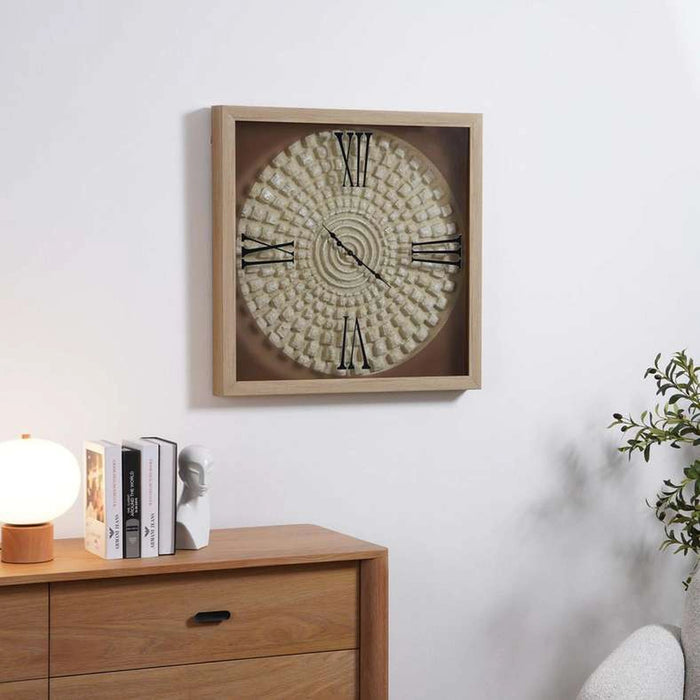 Thorin Decorative Wall Cock 75X7.3X75Cm - Brown