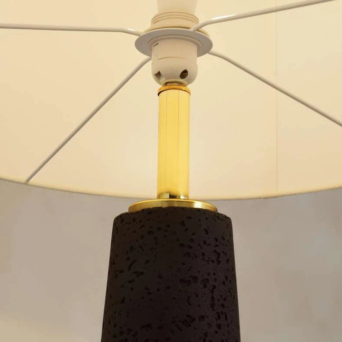 Thyron E27 Polyresin Floor Lamp Dia 54X54X174Cm - Black