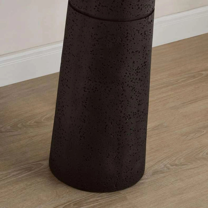 Thyron E27 Polyresin Floor Lamp Dia 54X54X174Cm - Black