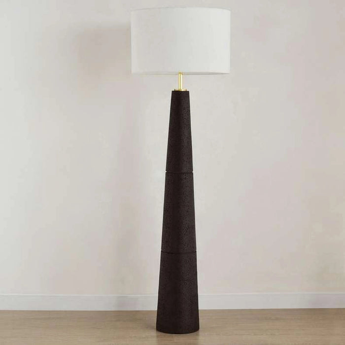 Thyron E27 Polyresin Floor Lamp Dia 54X54X174Cm - Black