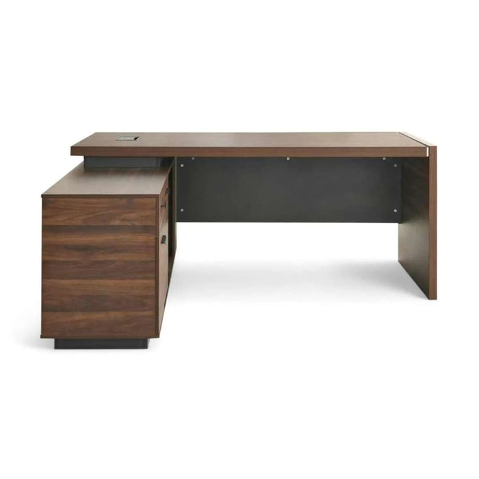 Tiber Office Desk - Walnut
