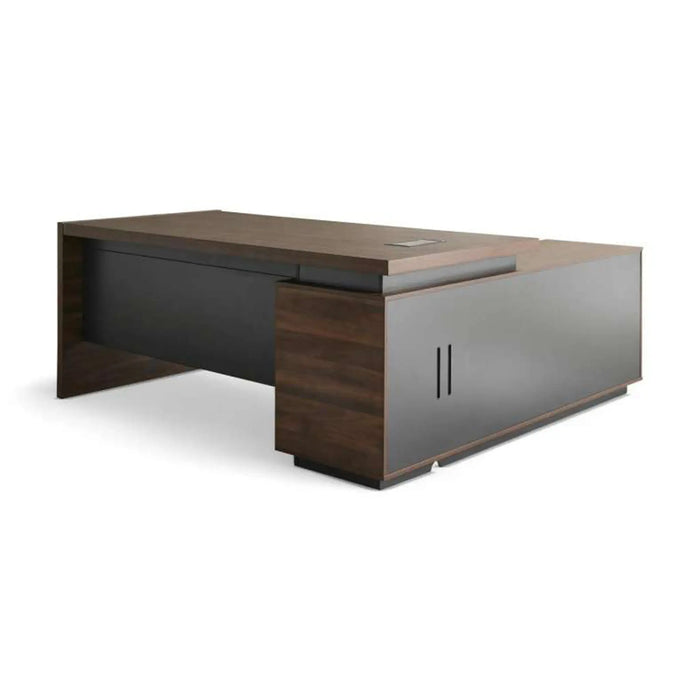 Tiber Office Desk - Walnut