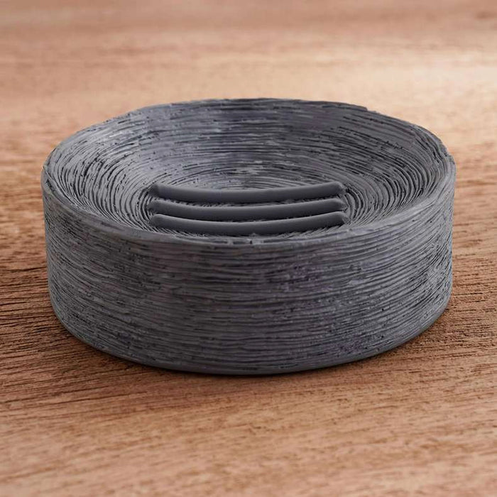 Tide Resin Soap Dish 13.8X 9.8X 2.3 Cm - Grey