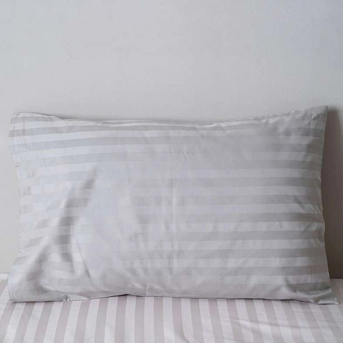 Tiffany 2-Piece Pillow Case Set 50X75Cm - Silver Grey