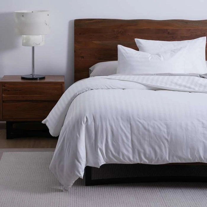 Tiffany 3-Piece Duvet Cover Set 200X200Cm - White