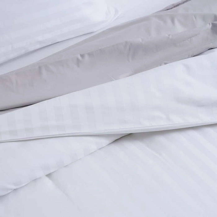 Tiffany 3-Piece Duvet Cover Set 200X200Cm - White