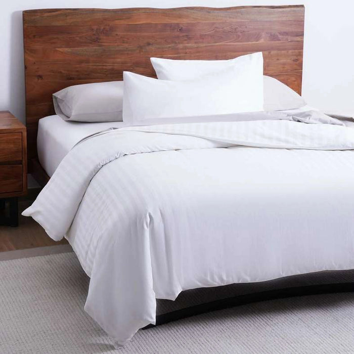 Tiffany 3-Piece Duvet Cover Set 230X220cm-White