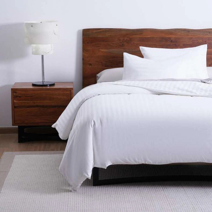 Tiffany 3-Piece Duvet Cover Set 230X220cm-White