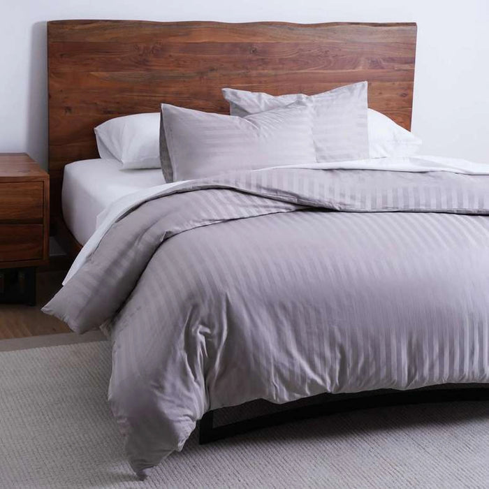 Tiffany 3-Piece Duvet Cover Set 260X220Cm - Silver Grey