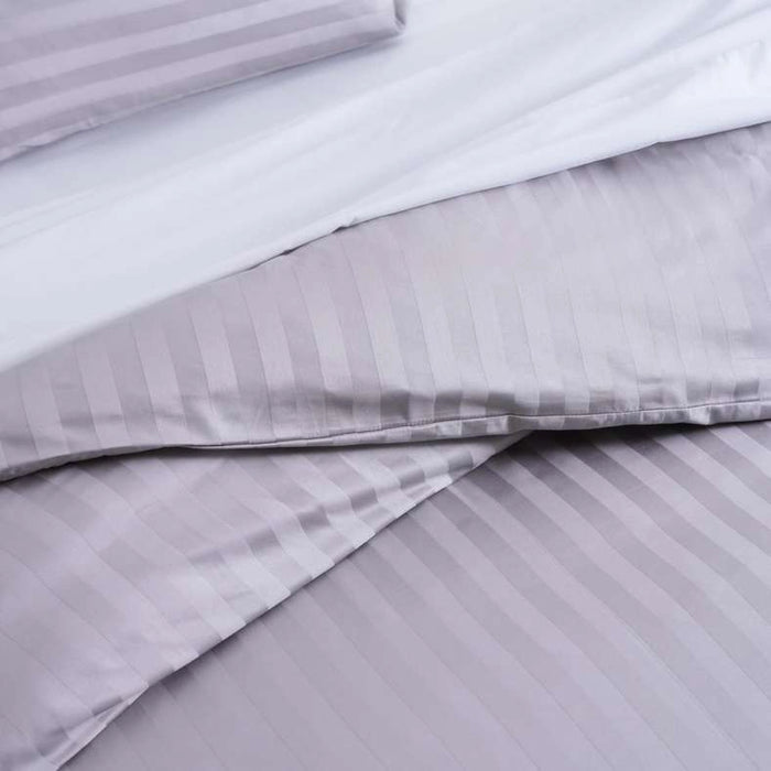Tiffany 3-Piece Duvet Cover Set 260X220Cm - Silver Grey