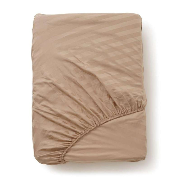 Tiffany Fitted Sheet 160X200+33Cm - Beige