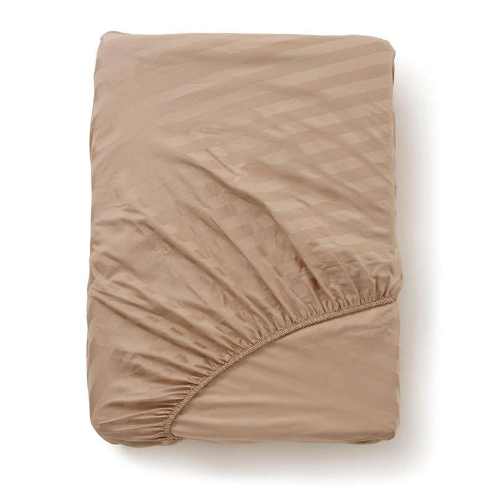 Tiffany Fitted Sheet 180X200+33cm - Beige