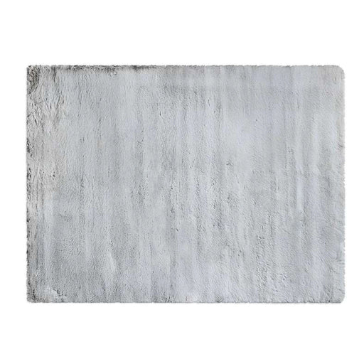 Tiffany Luxury Comfort Fur Rug 200X290Cm - Silver PAN HOME