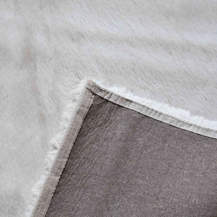 Tiffany Luxury Comfort Fur Rug 240X360Cm - Silver