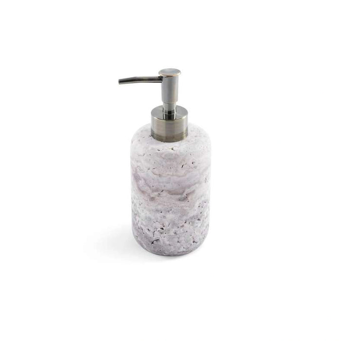 Tiffany Marble Soap Dispenser Dia 7.5X17.2Cm - Grey