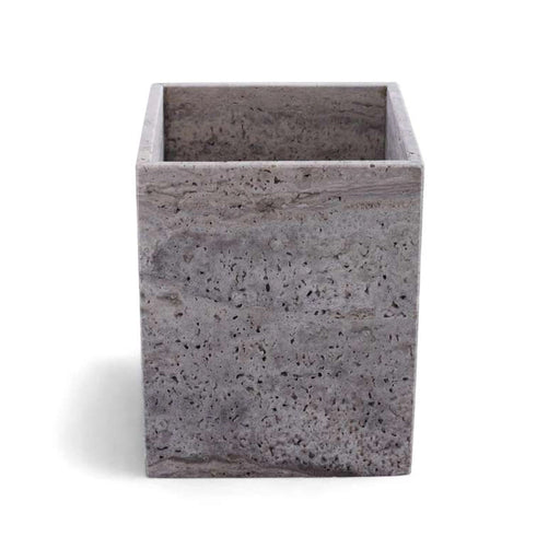 Tiffany Marble Waste Bin 20X25Cm - Grey PAN HOME