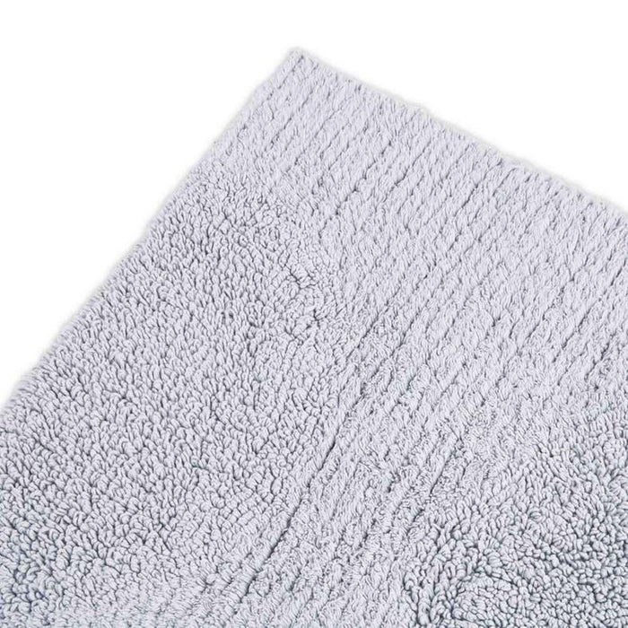 Tiffany Max Tufted Reversible Bathmat 55X85Cm - Light Gre