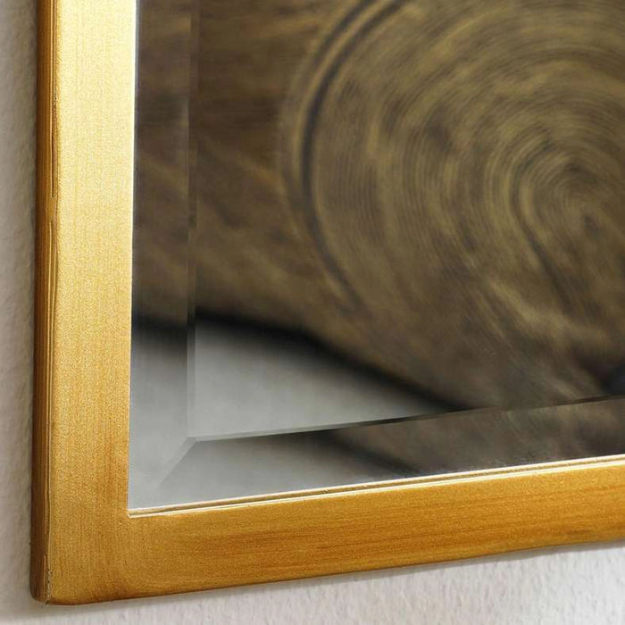 Tiffany Metal Narrow Wall Mirror 51X132Cm - Brass Gold