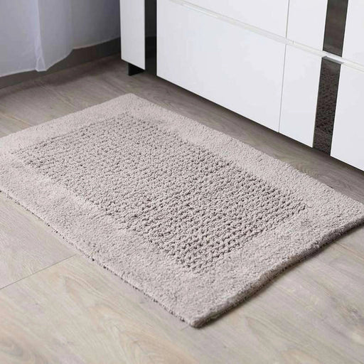 Tiffany Reversible Bath Mat -Silver Pan Home