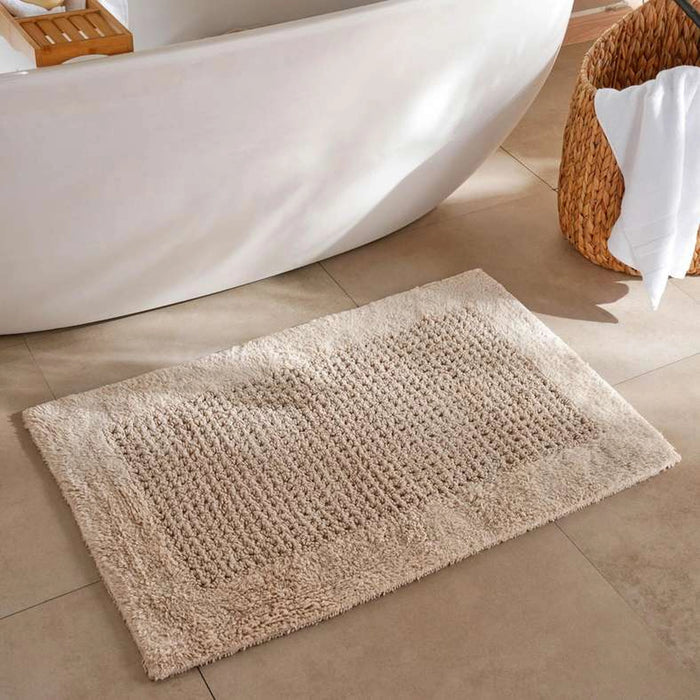 Tiffany Reversible Bathmat 60X90Cm - Flax