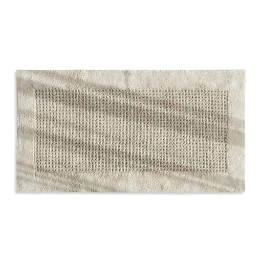Tiffany Reversible Bathmat 65X120Cm - Flax PAN HOME