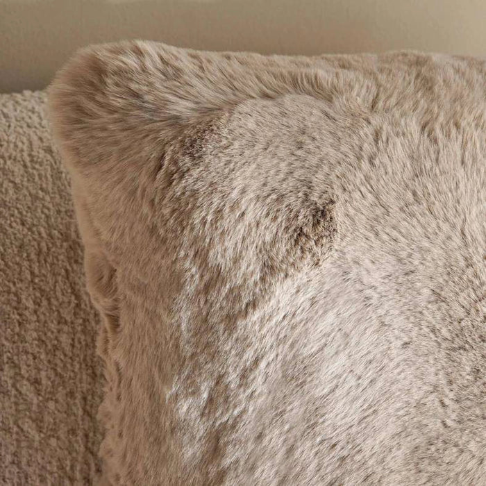 Tiffany Supersoft Down Alternative Filled Cushion 50X50Cm - Taupe