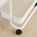 Tisca 3-Tier Multipurpose Trolley - White Pan Home