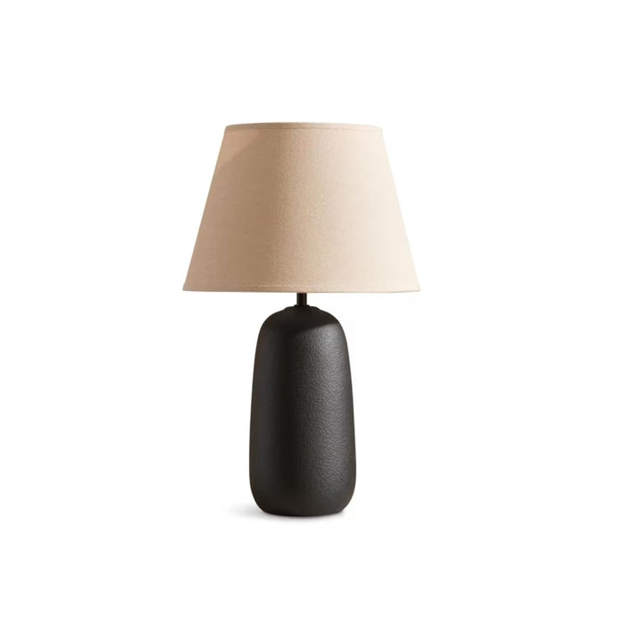 Toby e-27 ceramic table lamp 30x30x52.5cm - black Pan Home