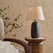 Toby e-27 ceramic table lamp 30x30x52.5cm - black Pan Home