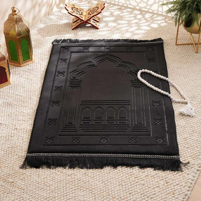 Togo Prayer Mat 80X120Cm - Black