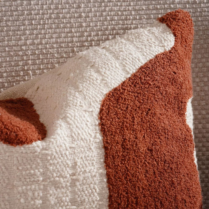 Toledo Hand Embroidered Filled Cushion 40X60Cm - Caramel