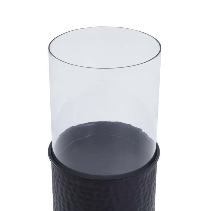 Tolliver Hurricane Candle Holder 27.5X71Cm - Black