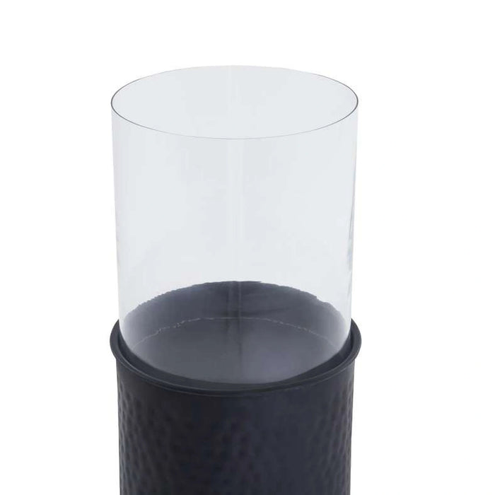 Tolliver Hurricane Candle Holder 28X97Cm - Black