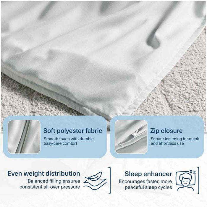 Topcee Cooling Weighted Blanket 122X183Cm - Beige