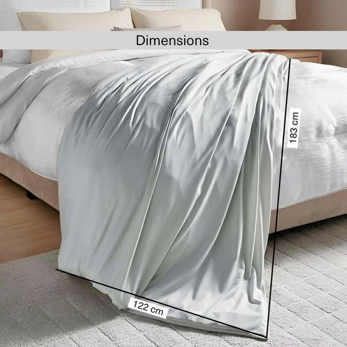 Topcee Cooling Weighted Blanket 122X183Cm - Beige