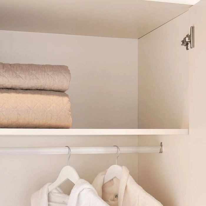 Torino 6 Door Wardrobe - Cream