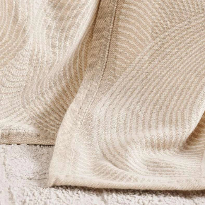 Toronto Woolen Blanket 120X150 Cm-Beige