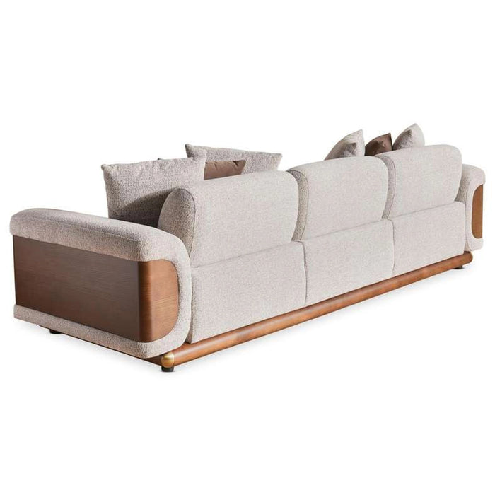 Torou 3 Seater Sofa - Brown