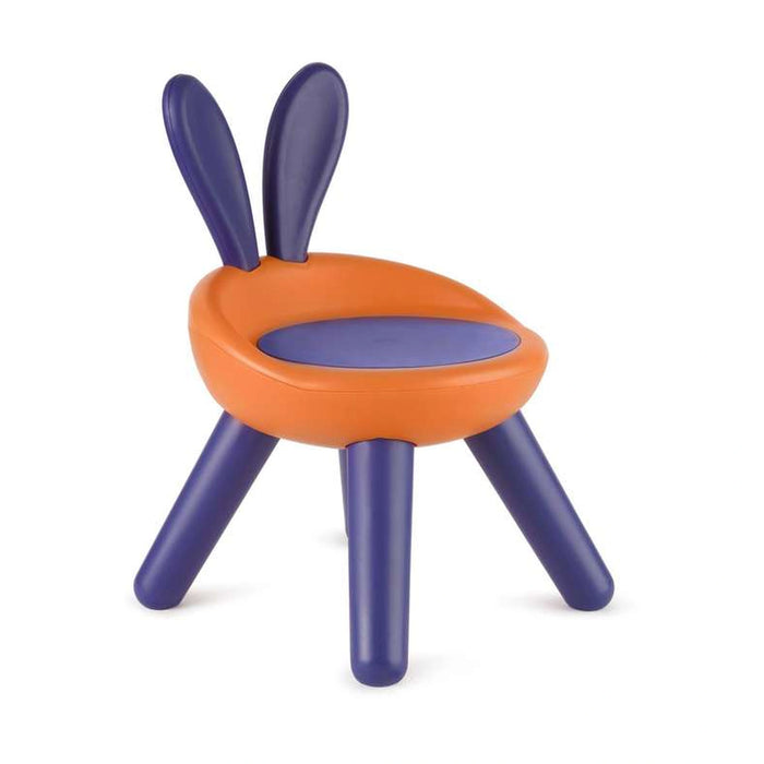 Trady Child Rabbit Ear Backrest Chair 28X28X42Cm - Navy