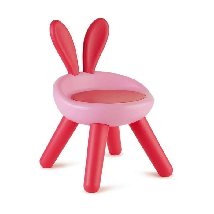 Trady Child Rabbit Ear Backrest Chair 28X28X42Cm - Pink