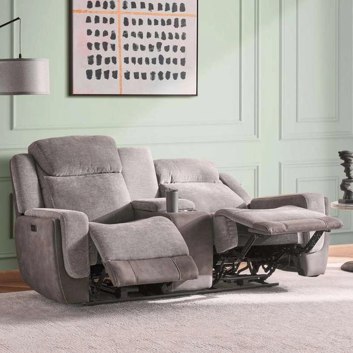 Tranquinest 2 Seater Recliner Sofa - Grey